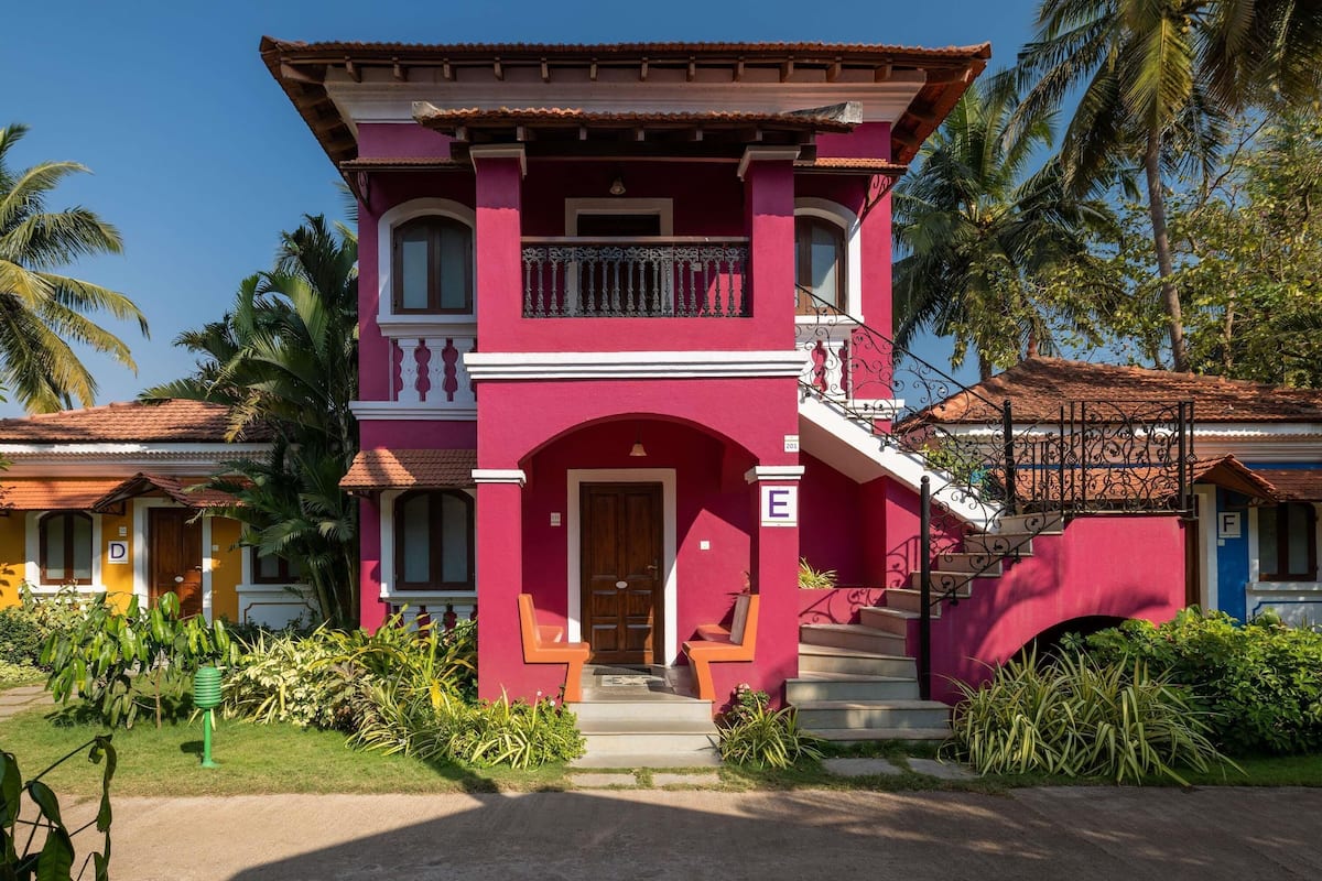 Stórt einbýlishús - 1 tvíbreitt rúm - útsýni yfir á | 1 svefnherbergi, rúmföt úr egypskri bómull, rúmföt af bestu gerð