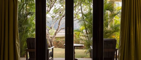 Vue depuis le balcon