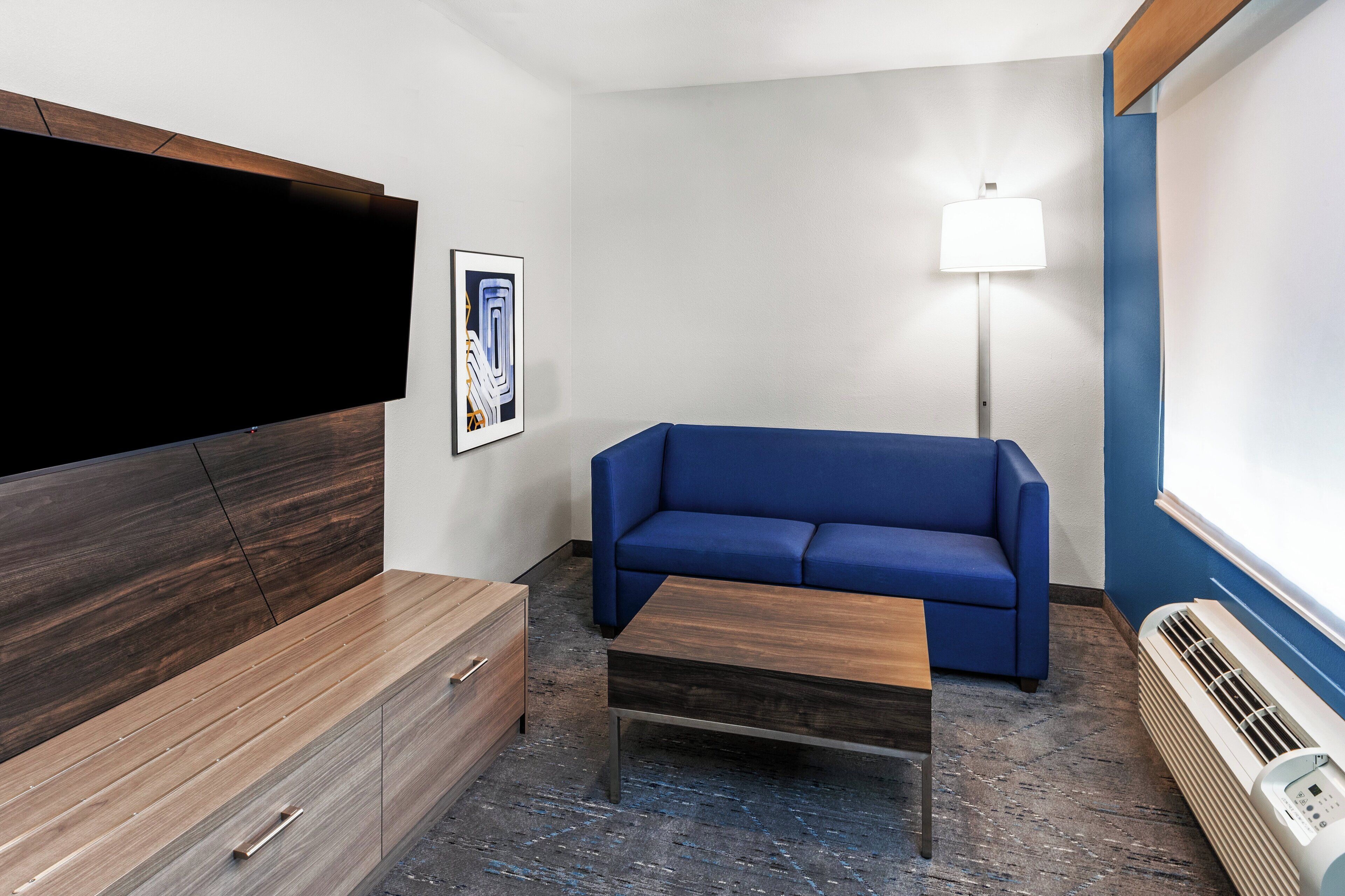 suite, 2 queen beds (office area) | in-room safe, desk, iron/ironing board, free cots/infant beds