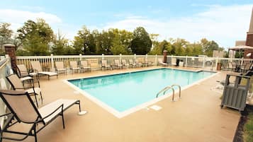 Seasonal outdoor pool