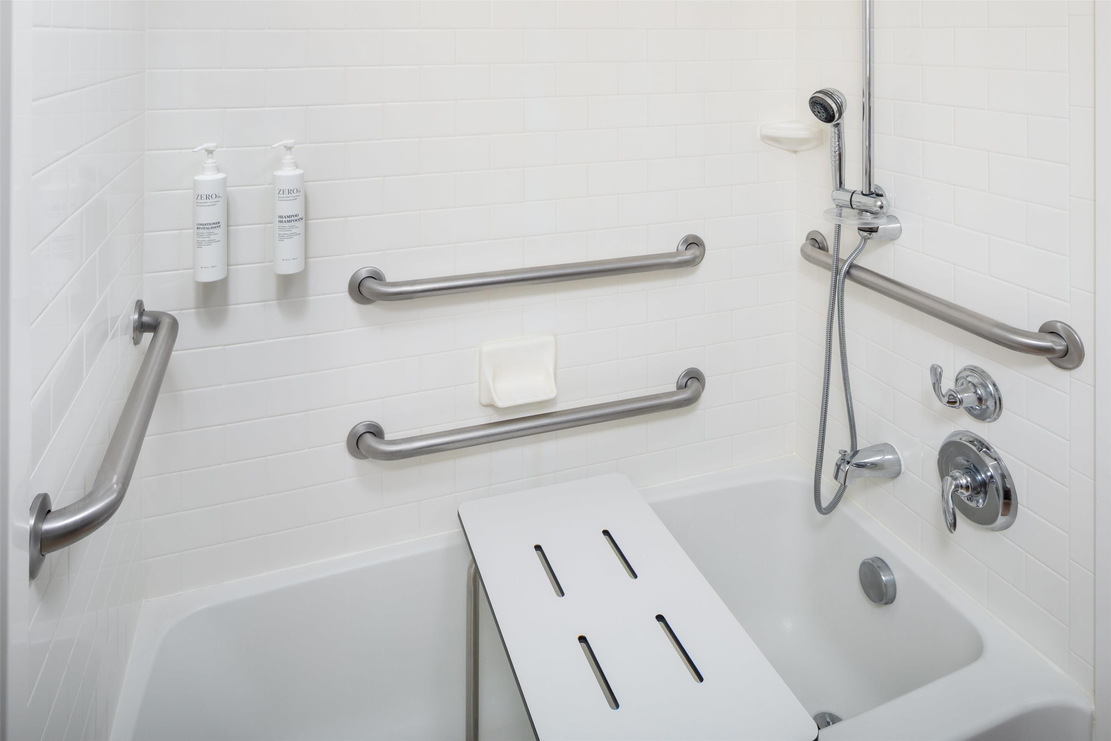 free toiletries, hair dryer, towels, soap