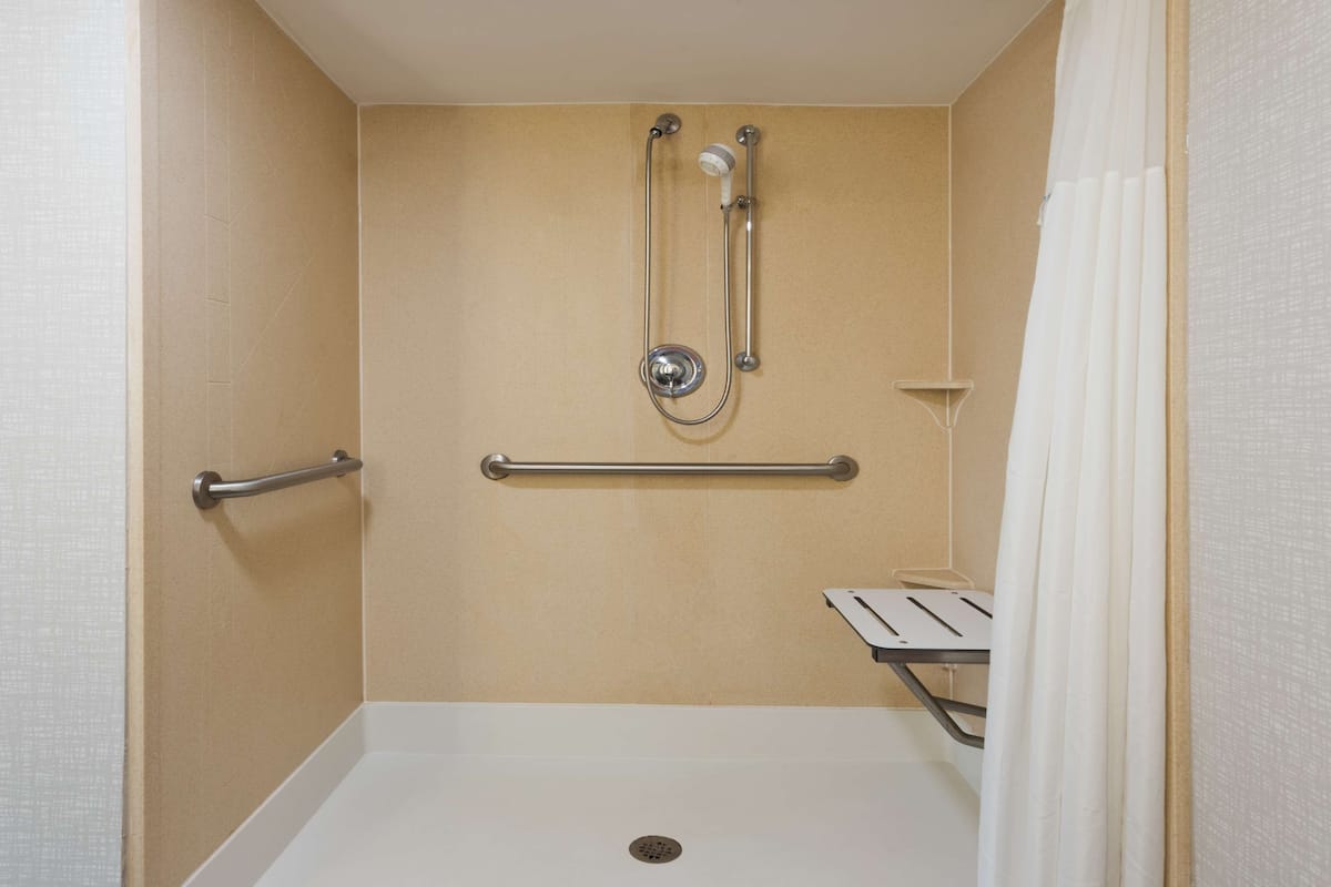studio, accessible, non smoking | bathroom shower