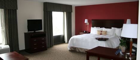 In-room safe, blackout drapes, iron/ironing board