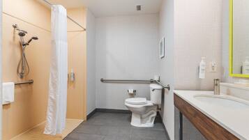 Regadera en el baño