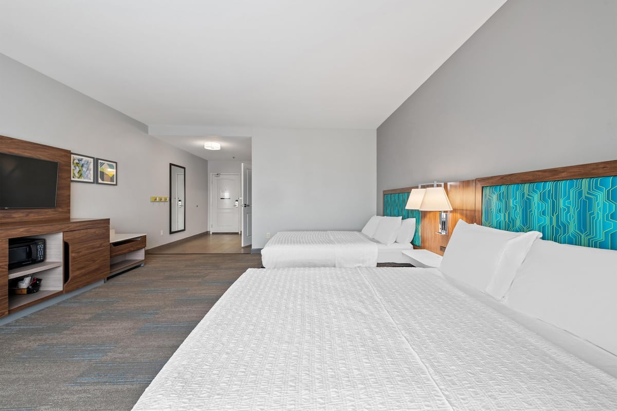 Room, 2 Queen Beds, Accessible, Non Smoking | In-room safe, iron/ironing board, rollaway beds, free WiFi