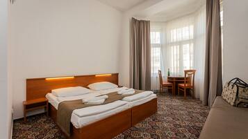 Double or Twin Room | In-room safe, WiFi, bed sheets