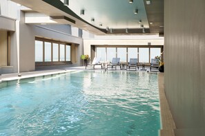 Indoor pool, open 7:00 AM to 9:00 PM, sun loungers - Best Western Plus The Hub Hotel (Milan)