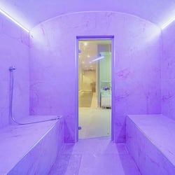 Couples treatment rooms, sauna, hot tub, steam room, Turkish bath