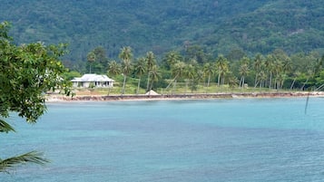 Private beach, kayaking