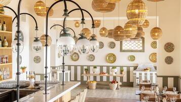 4 restaurants, breakfast, lunch, dinner served; Mediterranean cuisine