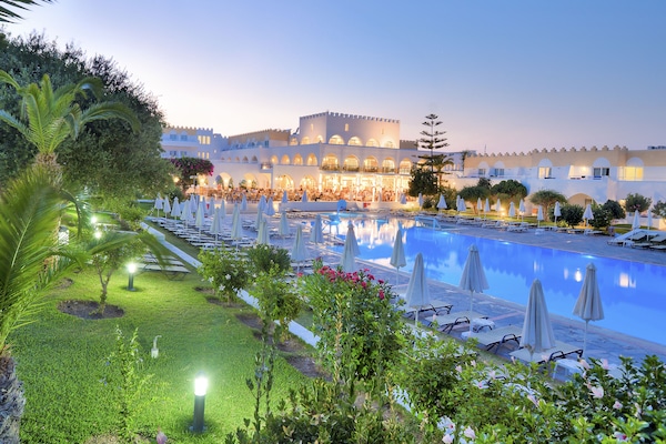2 outdoor pools, pool umbrellas, sun loungers