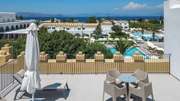 Suite ejecutiva | Terraza o patio