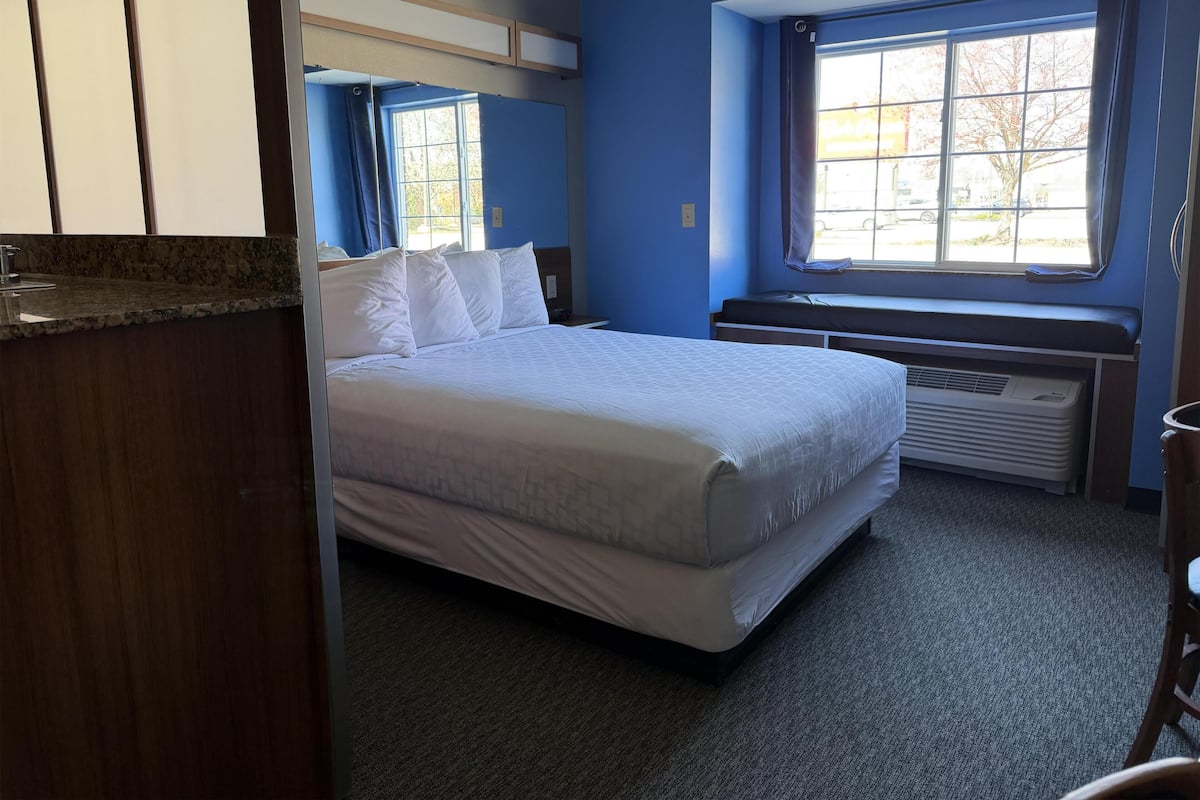 Suite, 1 grand lit, non-fumeurs, réfrigérateur et four à micro-ondes (with Single Sofabed) | Bureau, espace de travail pour ordinateur portable