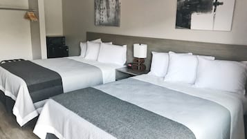1 bedroom, desk, laptop workspace, iron/ironing board