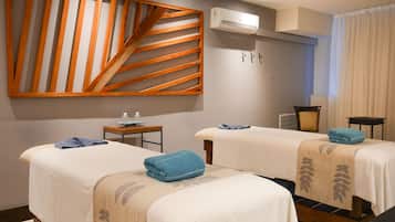 Espace de soins pour les couples, sauna, soins corporels