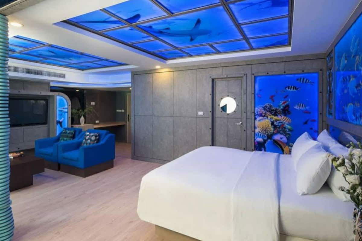 Ocean Queen Room | Gratis wi-fi och sängkläder