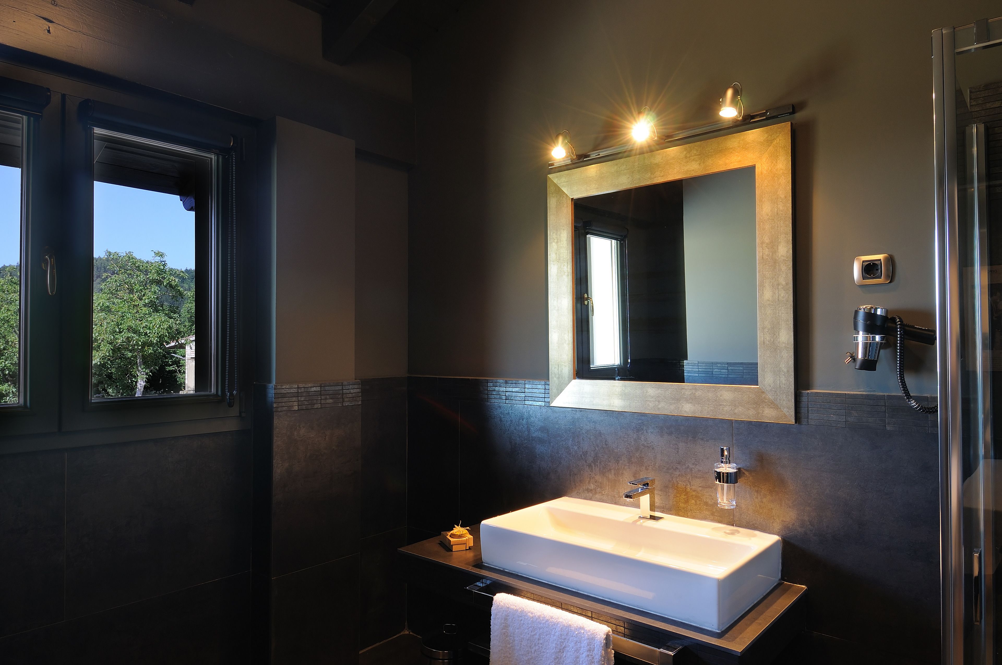 free toiletries, bidet, towels