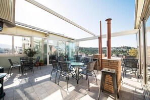 Terrasse sur le toit