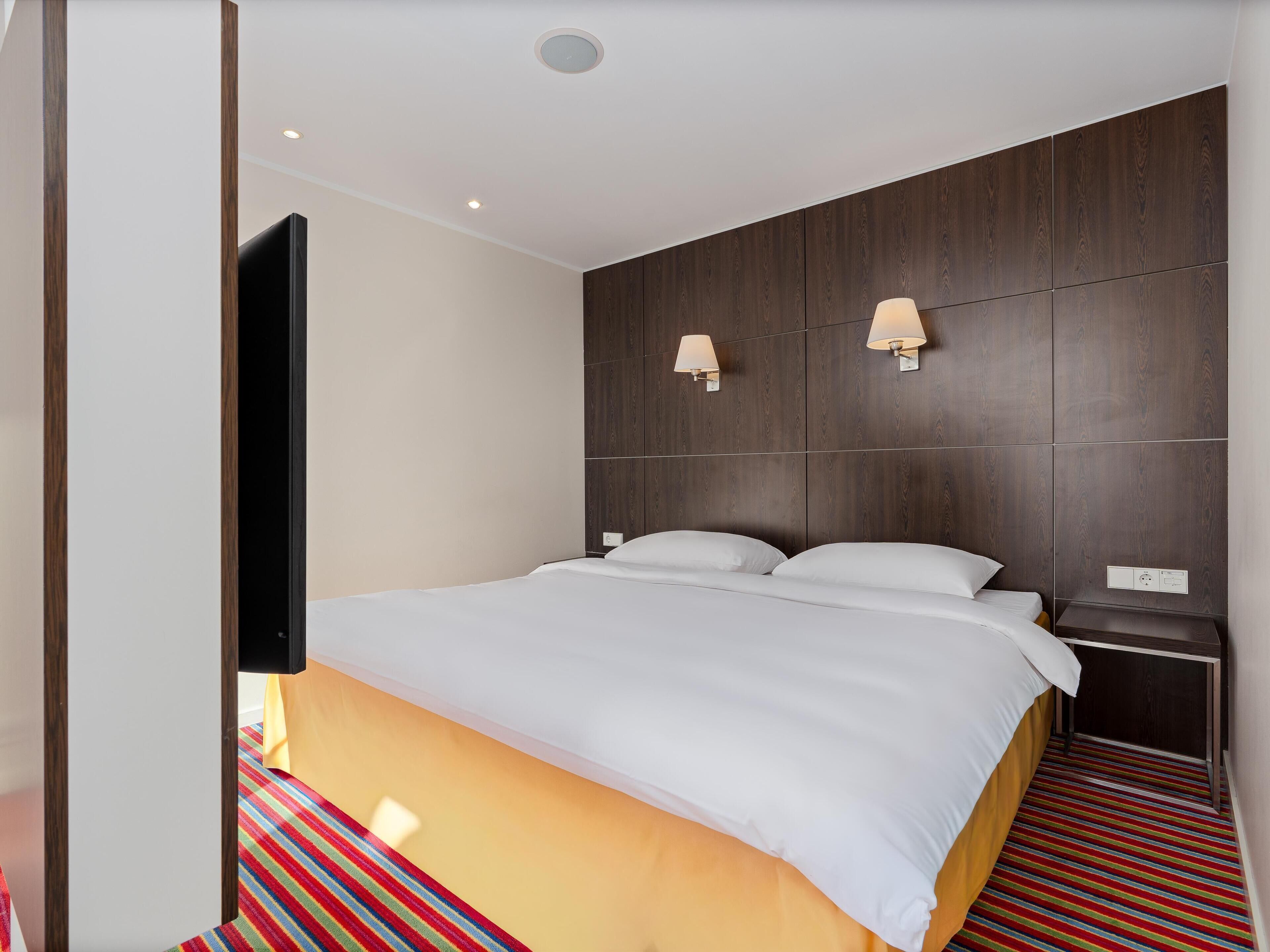 In-room safe, desk, laptop workspace, blackout drapes