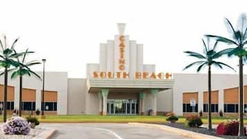 Fassade der Unterkunft