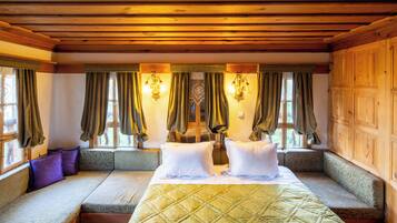 Chambre Supérieure Double ou avec lits jumeaux | Draps en coton égyptien, literie de qualité supérieure