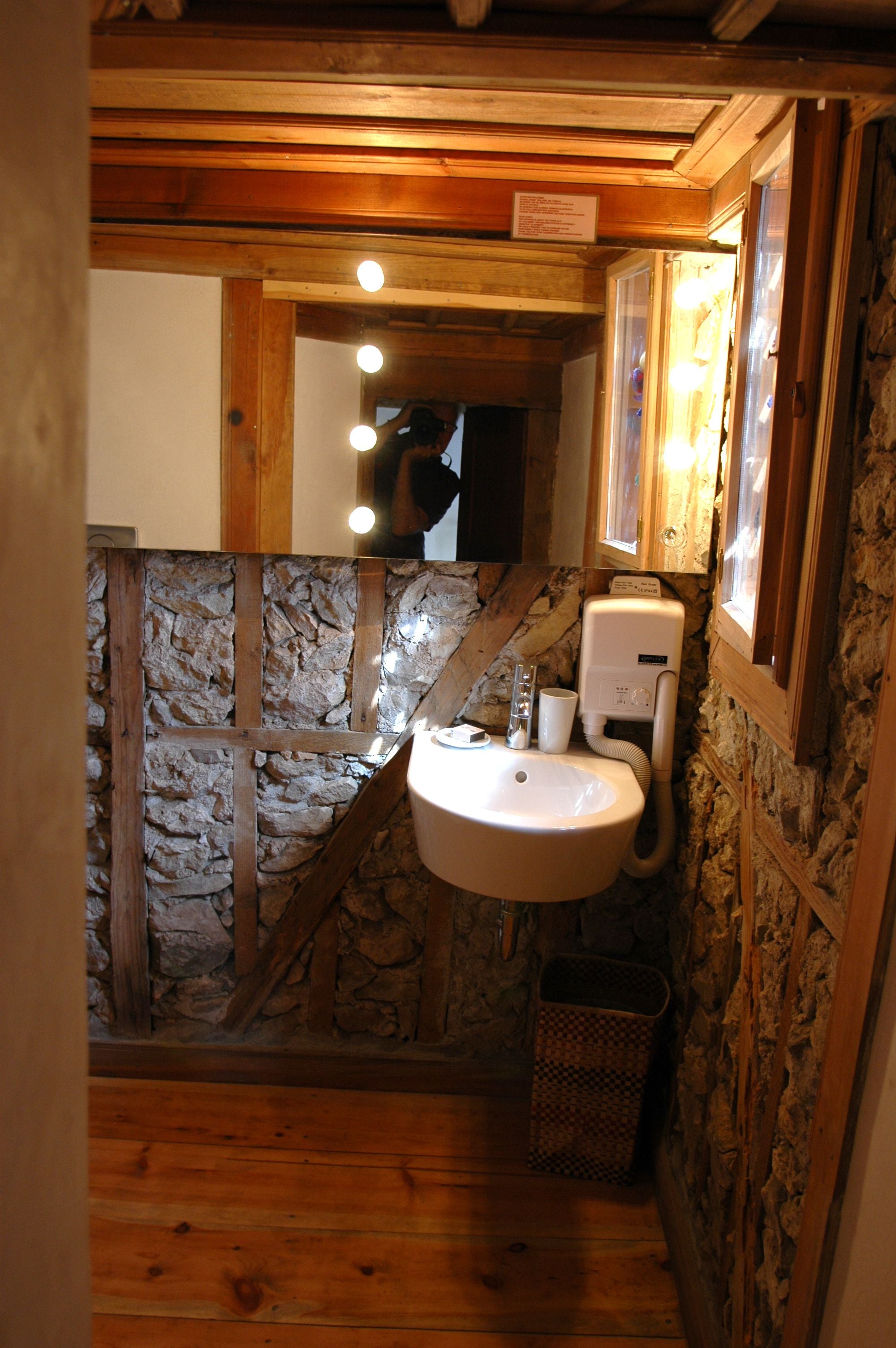 superior double or twin room | bathroom | deep-soaking bathtub, rainfall showerhead, free toiletries, hair dryer