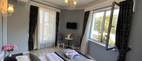 Superior Double or Twin Room, 1 Bedroom, City View | View from room