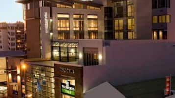 Blick von der Unterkunft