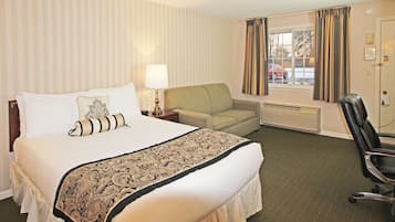 Premium kamer, 1 queensize bed | Woonruimte | Een televisie