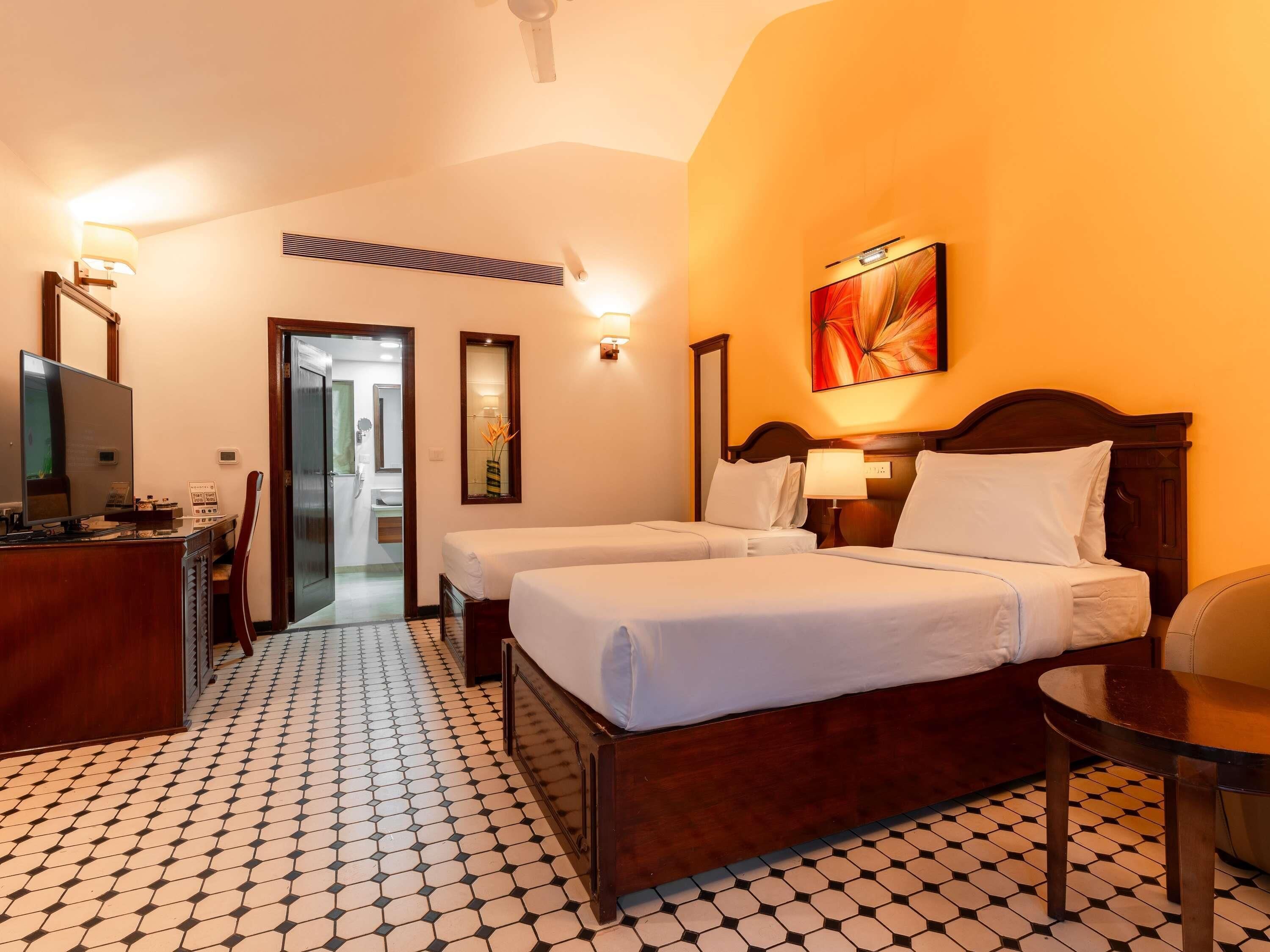 Villa, 2 eenpersoonsbedden (Boutique) | 1 slaapkamer, lakens van Egyptisch katoen, luxe beddengoed
