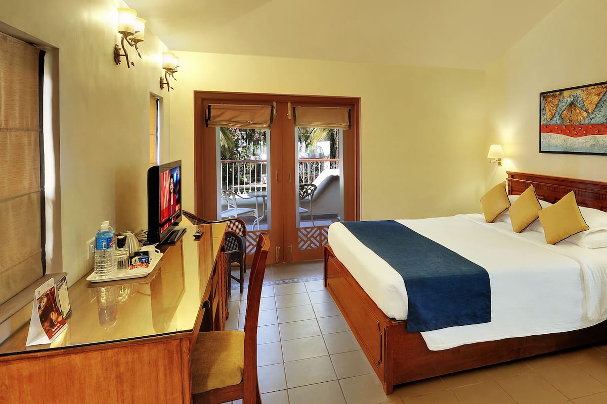 Executive-villa - 1 kingsize-seng (with Balcony) | Haveudsigt