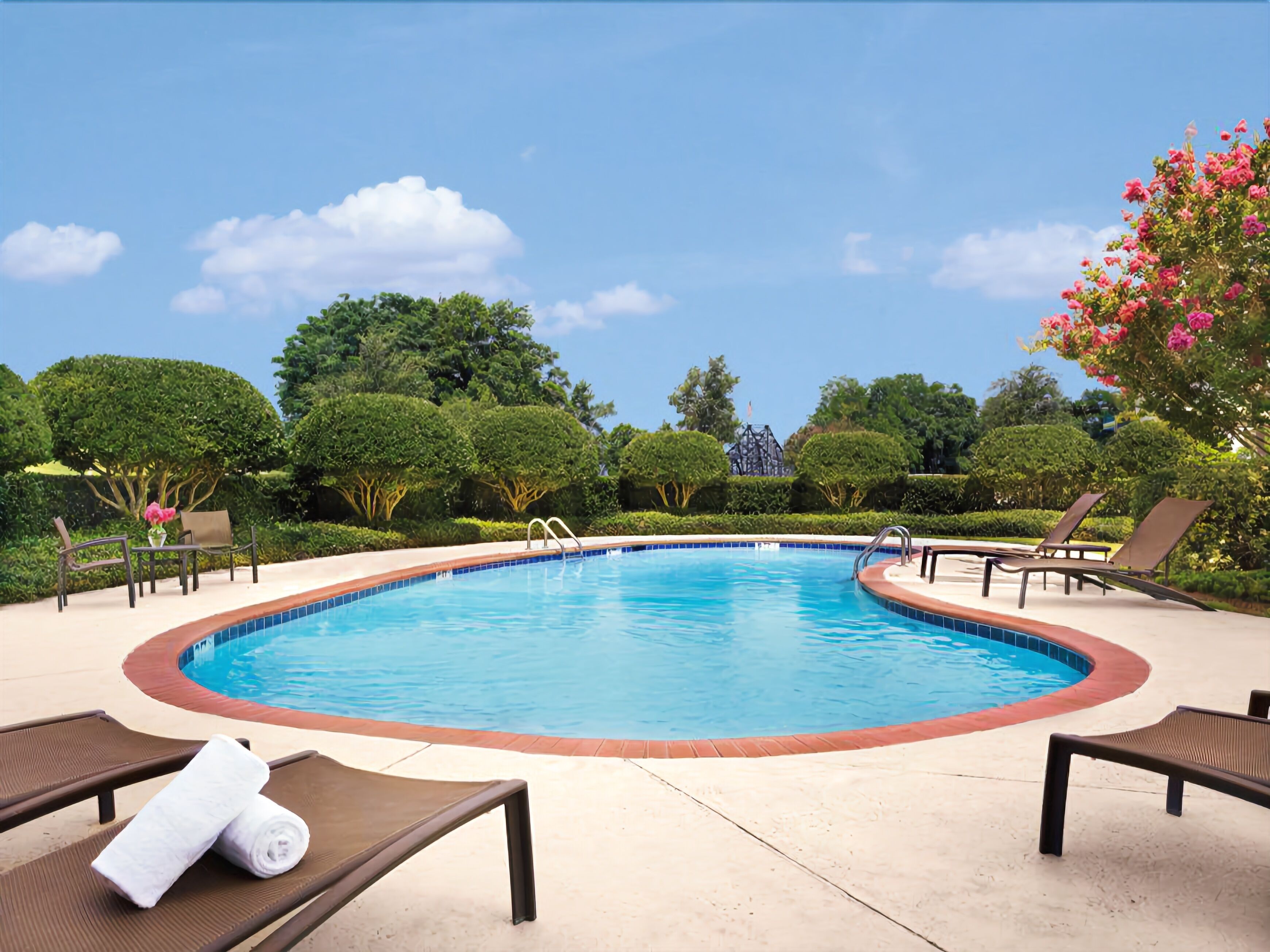 Seasonal outdoor pool