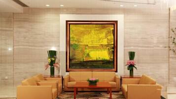 Sala de estar en el lobby