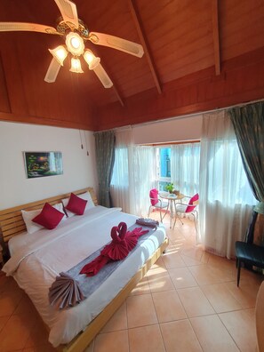 Luxury Double Room | Premium bedding, in-room safe, individually decorated, laptop workspace - Aquarius Gay Guesthouse & Sauna (Patong)