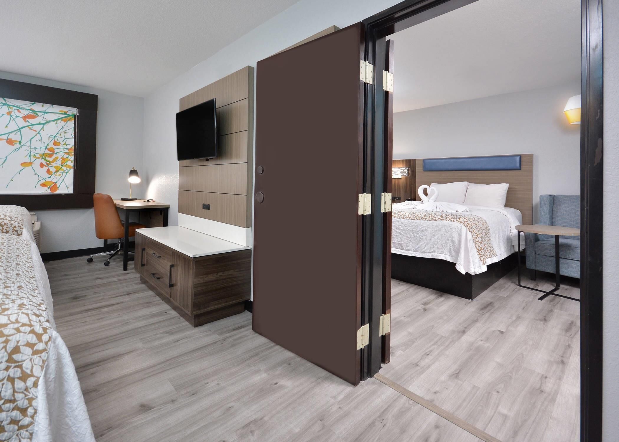 標準客房, 2 張加大雙人床, 非吸煙房 | 羽絨被、Tempur-Pedic 床墊、獨特設計、獨特裝修