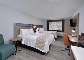 Room, 2 Queen Beds, Accessible, Non Smoking | Down comforters, Tempur-Pedic beds, individually decorated