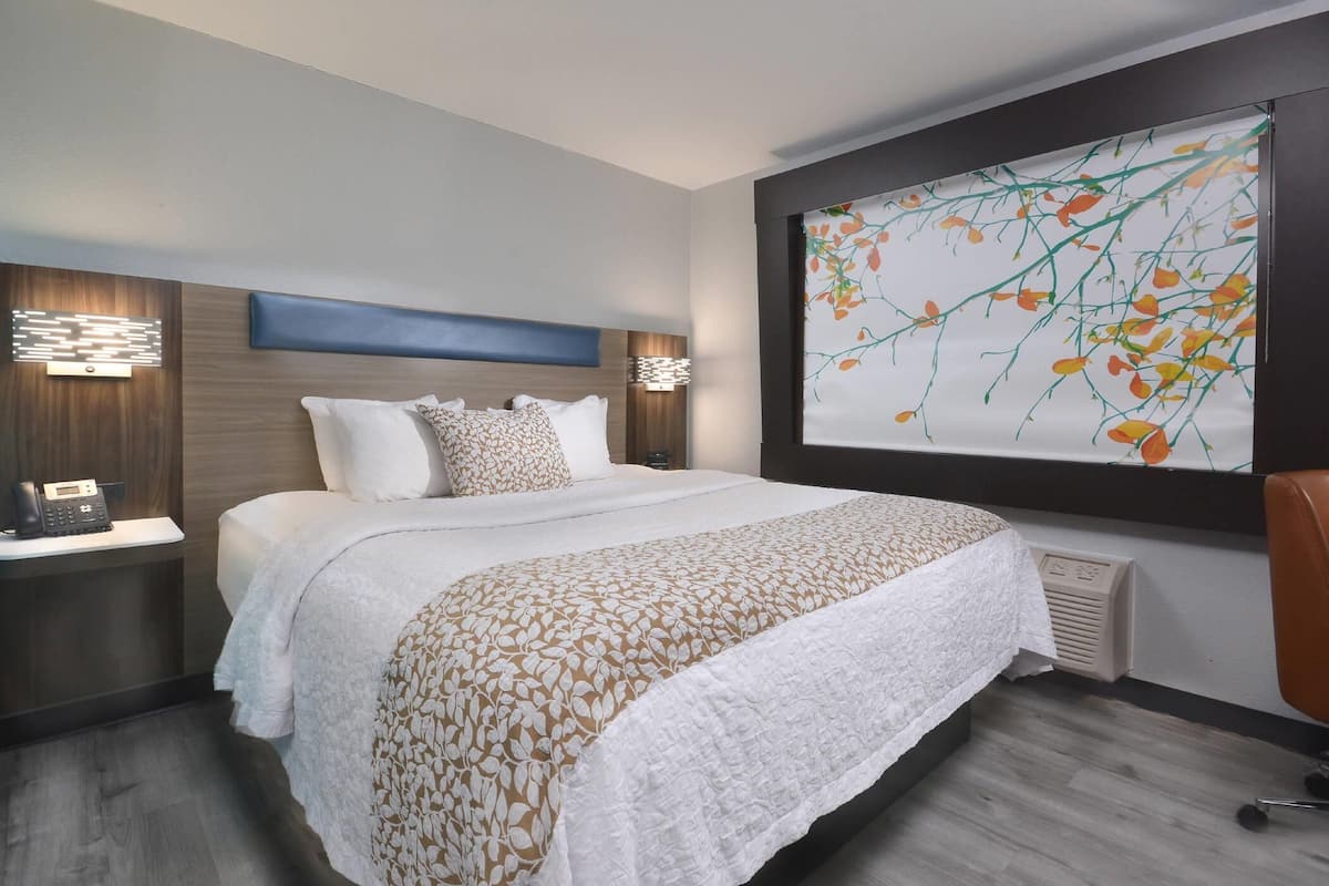 Down comforters, Tempur-Pedic beds, individually decorated