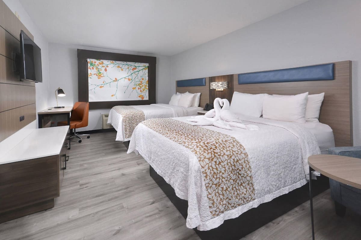 Standard Room, 2 Queen Beds, Non Smoking | Down duvets, Tempur-Pedic beds, individually decorated