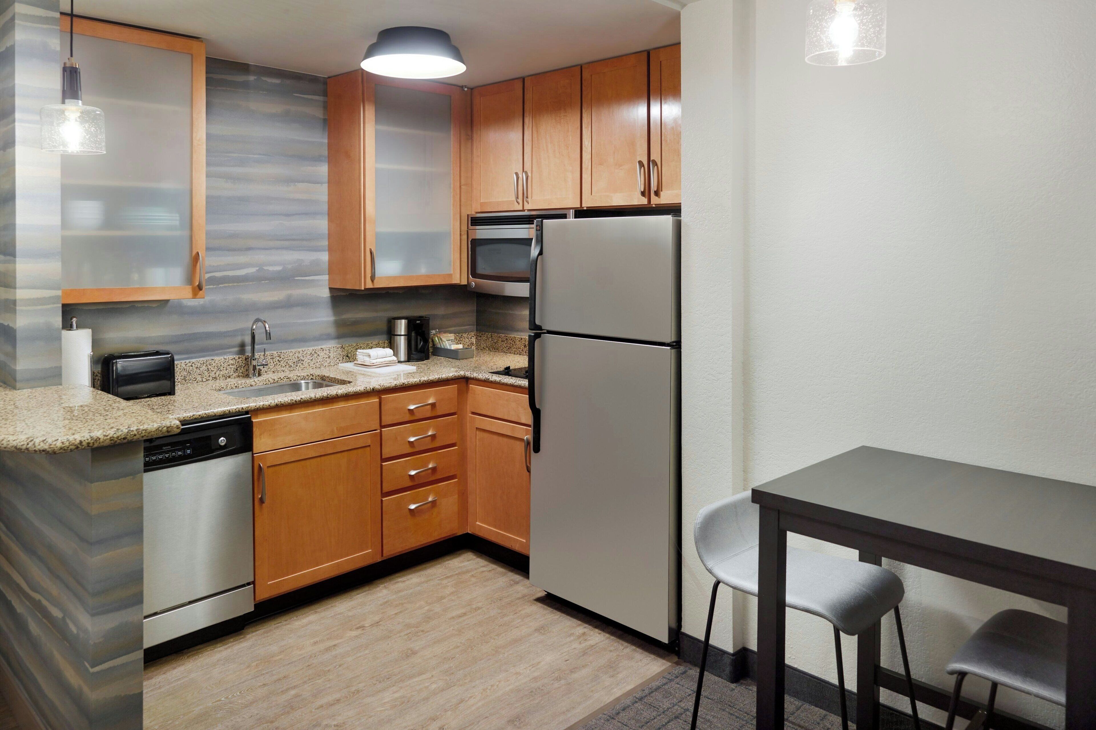studio, 1 king bed with sofa bed | private kitchen | fridge, microwave, stovetop, dishwasher