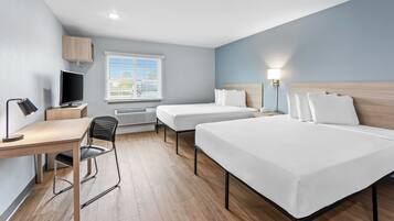 In-room safe, desk, laptop workspace, iron/ironing board