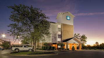 Front of property – evening/night