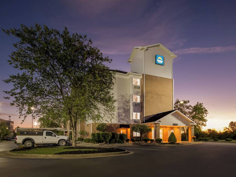 Front of property – evening/night