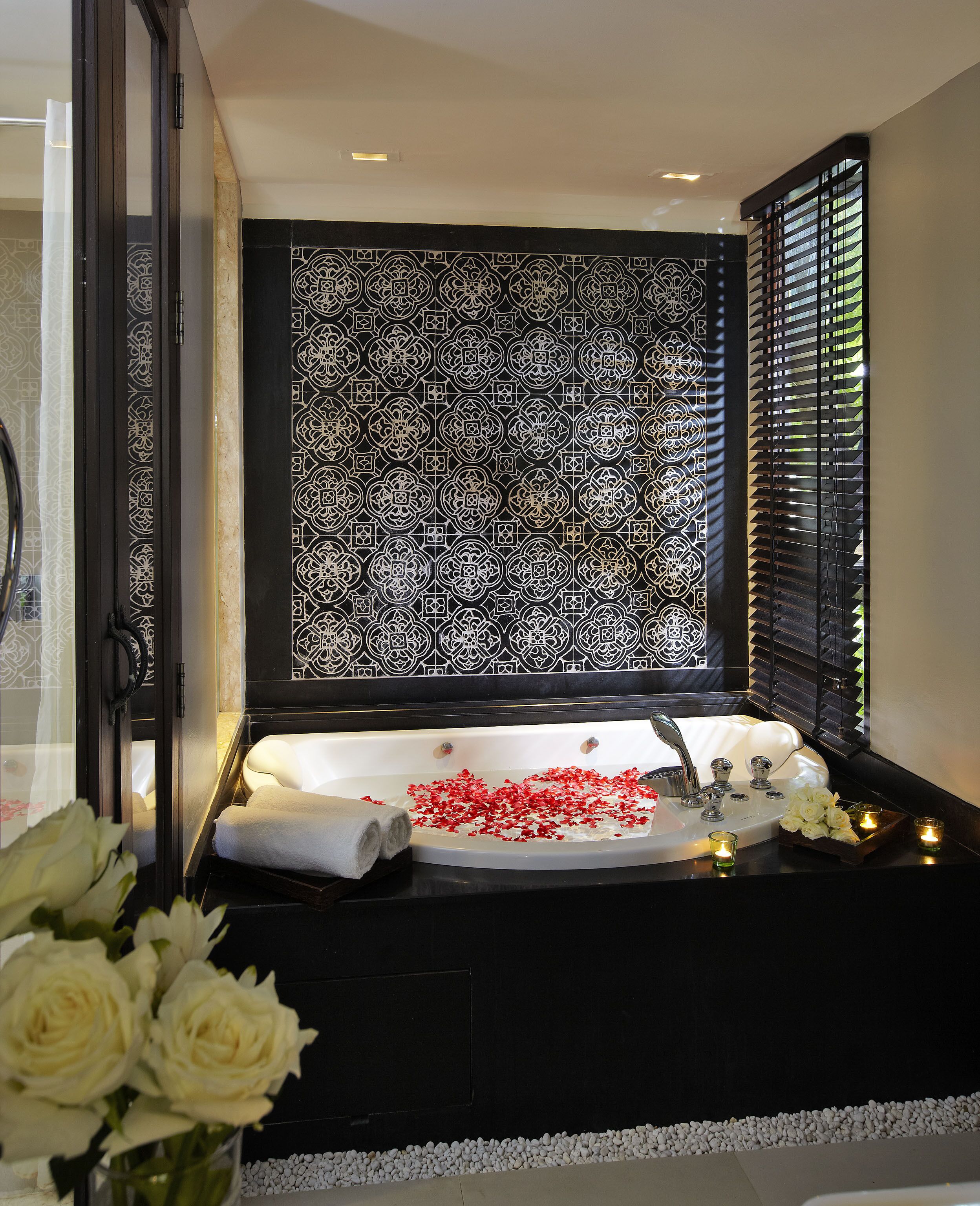 sareeraya pool villa | bathroom | free toiletries, hair dryer, bathrobes, slippers