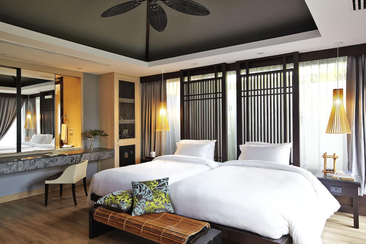 sareeraya pool villa | 2 bedrooms, premium bedding, minibar, in-room safe