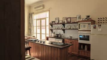 Premium Apartment, 2 Bedrooms (Residency Penthouse) | Private kitchen | Fridge, microwave, coffee/tea maker, electric kettle