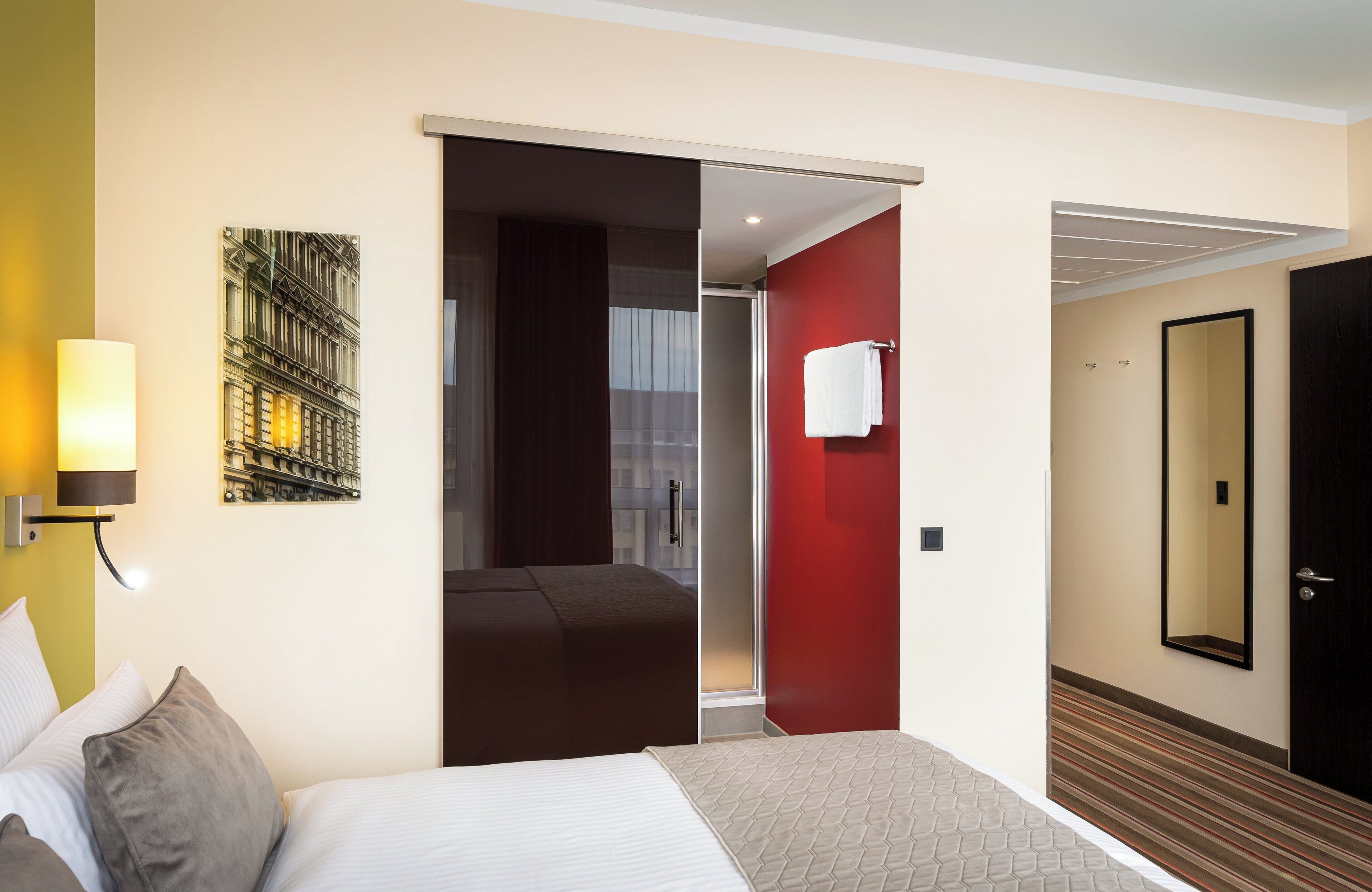 in-room safe, desk, soundproofing, free cots/infant beds