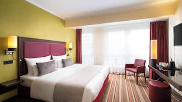 In-room safe, desk, soundproofing, free cots/infant beds