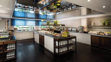 Daily buffet breakfast (EUR 18 per person)