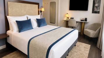 In-room safe, desk, soundproofing, free cots/infant beds
