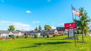 Overnatningsstedets facade